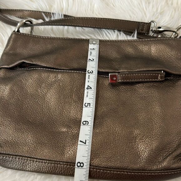 TIGNANELLO LEATHER SHOULDER BAG - Picture 6 of 8